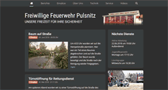 Desktop Screenshot of feuerwehr-pulsnitz.de